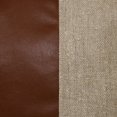 thumbnail image 2 of LR Home Estate Linen Poly Filled Pillow in Tan/Brown, 14" x 20", 2 of 9