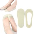 thumbnail image 2 of Not Show Socks Women for Flats Invisible Hiddens Socks Mesh Low Cut Liner Socks with None Slip Strips Cotton Bottom Socks, 2 of 9