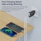 thumbnail image 2 of 1 cargador de teléfono móvil de carga rápida PD de nitruro de galio negro estándar europeo de 65 W, 2 of 4