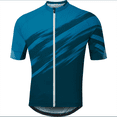 thumbnail image 4 of Camiseta de ciclismo de manga corta con cremallera y estampado personalizado por sublimación de color para hombre, diseño de equipo OEM de alta calidad con bolsillo, 4 of 4