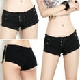 thumbnail image 3 of Women Casual Shorts Polyester Cotton Ultra Low Waist for Summer and Outdoor, 3 of 8