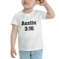 thumbnail image 3 of Austin 3:16 Boys Short Sleeve Funny Toddler T Shirts for Boys Girls (White, Youth M), 3 of 5