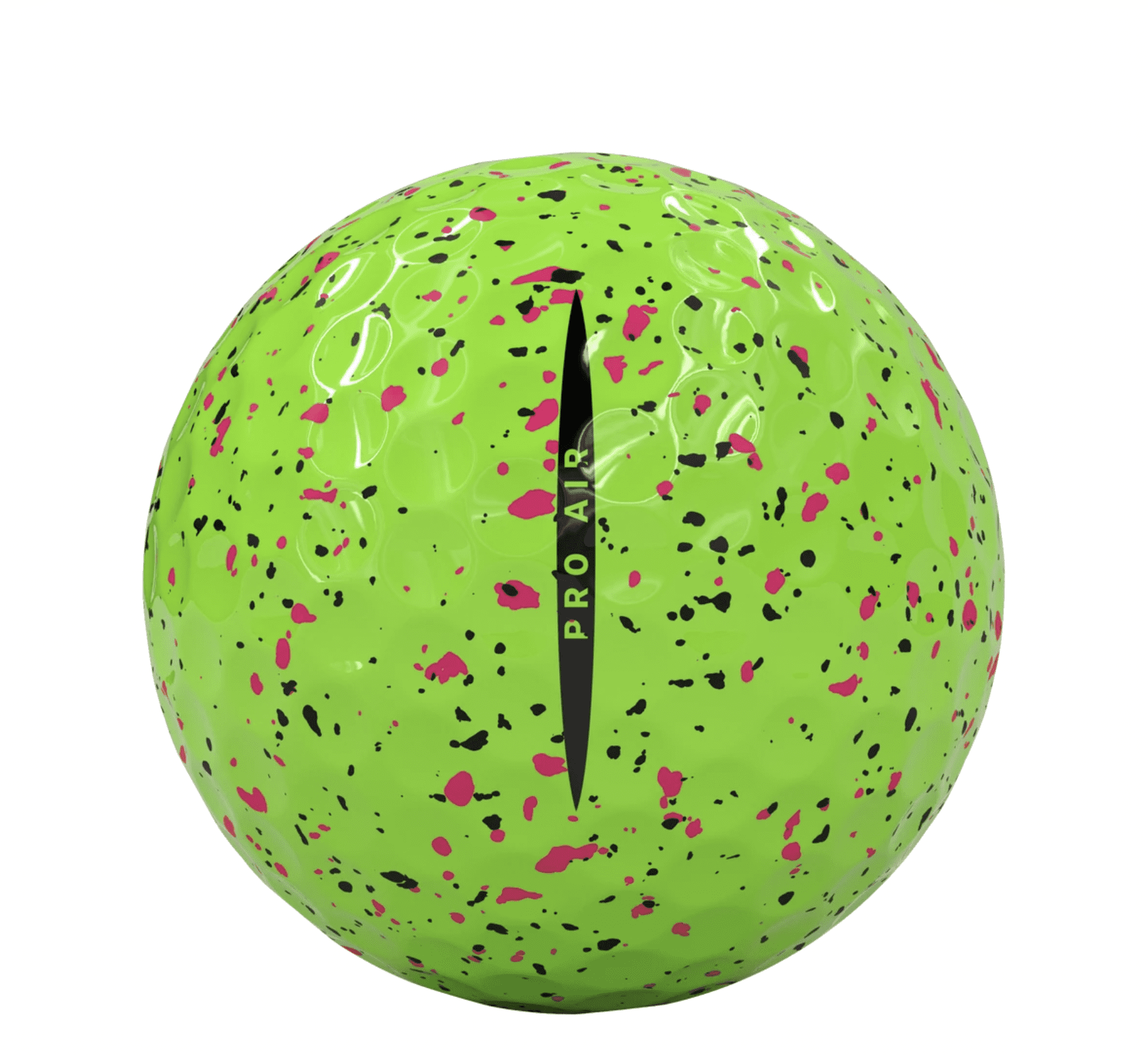 (4 pack) Vice Pro Air Golf Balls, Lime/Pink Drip, 12pk