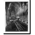 thumbnail image 2 of Historic Framed Print, New York. New York City. Trinity Church [interior], New York City, 17-7/8" x 21-7/8", 2 of 9