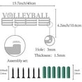 thumbnail image 3 of 1set Sport Volleyball Words Awards Display Stand Wall Rack Mount Hanger Decor, 3 of 7