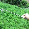 thumbnail image 6 of LmnLft 4 Teeth Weed Removal Tool, Forged Hand Weeder, Manganese Steel Forged Weed Puller, Garden Weed Pulling Tool Uprooting Weeding Tool for Lawn and Garden, 6 of 9