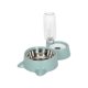 thumbnail image 2 of Cuenco de acero inoxidable para gatos con dispensador automático de agua, comedero para mascotas 2 en 1, bebedero de gravedad limpio e infalible para mascotas pequeñas y medianas. Cuenco de plástico p, 2 of 6
