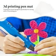 thumbnail image 4 of LOVEVER Planche à Copier Impression 3d Stylo Tapis 3dpen 10 Pcs Ne Peut Pas Voir Chose Stylos Plume Modèle de Base Blanc Enfant, 4 of 6