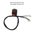 thumbnail image 3 of relayinert Professional Kill Start Light Switch Control Handle Switch Good Insulation As Shown 1Set, 3 of 6