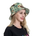 thumbnail image 6 of KLL Forest squirrel surreal Bucket Hat for Women Men Packable Travel Beach Sun Hat Outdoor Rave Accessories Reflective Fisherman Cap, 6 of 7