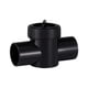 thumbnail image 3 of Válvula de control para acuario Regulador de control Fácil instalación Compacto Ajustable Negro 32 mm, 3 of 9