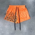 thumbnail image 3 of KIHOUT Mens Trunks Quick Dry Swim Athletic Shorts with Mesh Lining Funny Beach Drawstring Thin Mid-waist Shorts with Pockets, 3 of 3