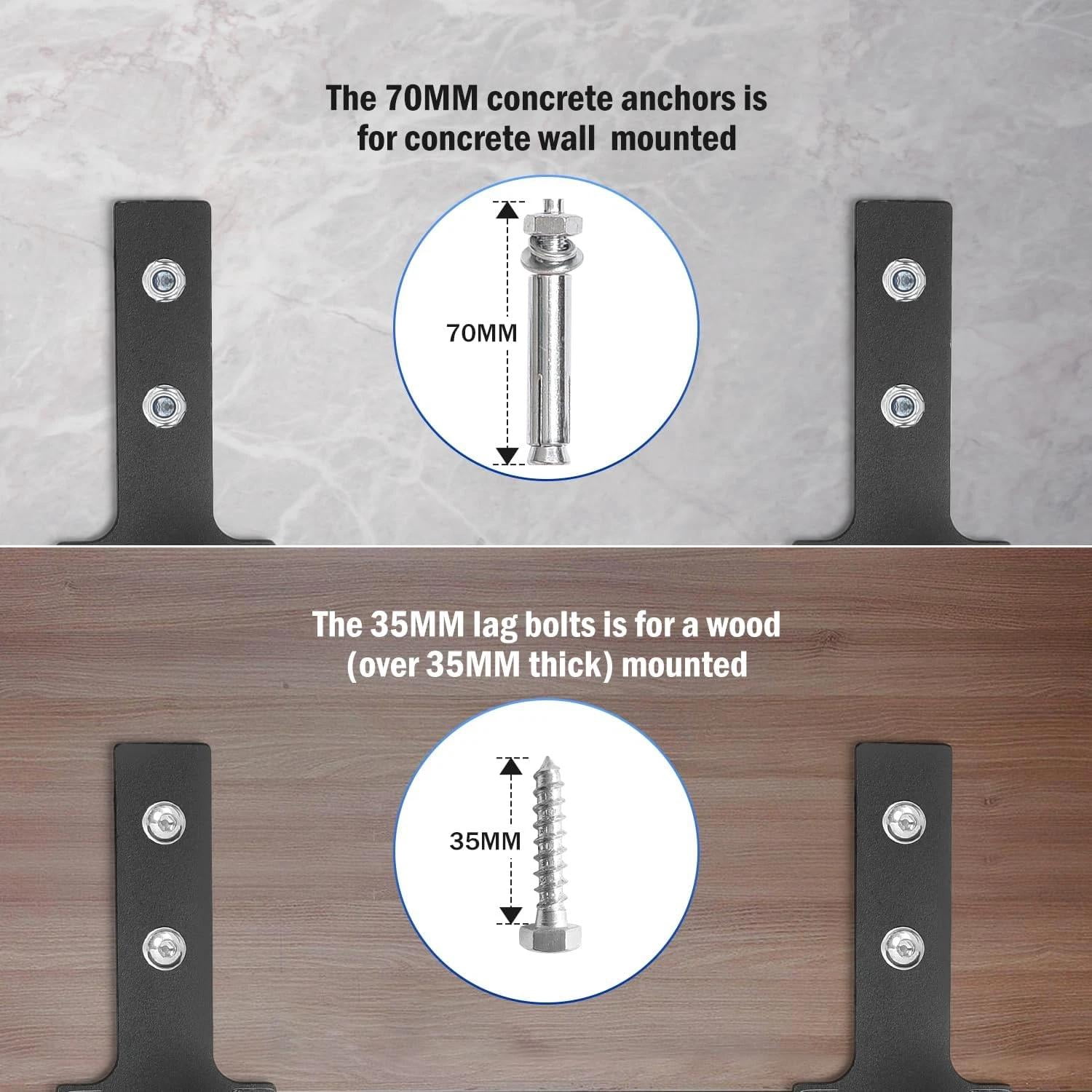 Heavy-Duty Ceiling Mounted Pull Up Bar for Home Gym - 600 Lbs Capacity