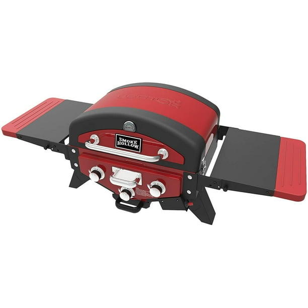 Vector Series 3Burner Tabletop Gas Grill, Red