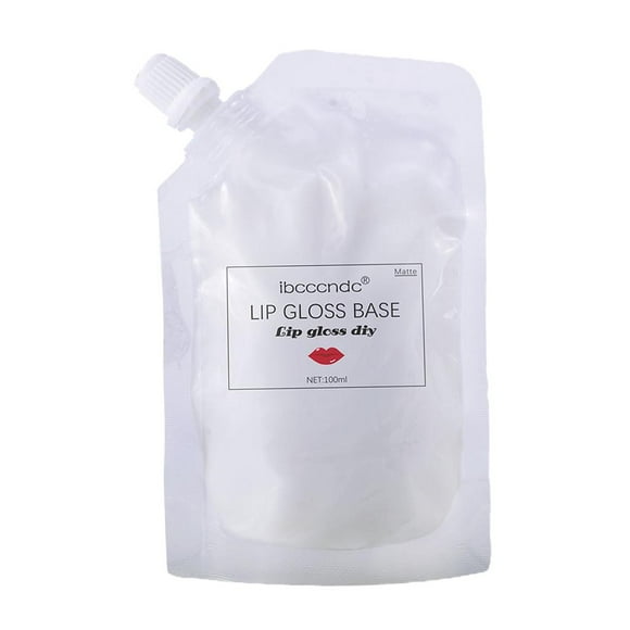 Base de brillo de labios DIY de 100 ml, fabricación de loción para manchas de tinte de labios de Material Natural y seguro jinwen Gel base de brillo de labios DIY
