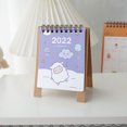thumbnail image 1 of CAROOTU Mini Desk Calendar 2022 Arts Creative DIY Mini Calendar Cartoon Desktop Ornament Monthly Calendar, 1 of 6
