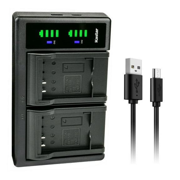 Kastar LTD2 USB Battery Charger Compatible with Olympus Tough TG-835, Tough TG-850, TG-870, VG-170 VG-190, VH-410, VH-5, VH-510, VH-515, VH-520, VR-340, VR-350, VR-360, VR-370, XZ-1, XZ-10