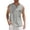 Gray, variant on LNZGNM Men's Tank Top Lace-Up Linen Sleeveless Tank Top, Breathable Summer Tank Top Sleeveless Workout Tank for Men,Beige(XL)