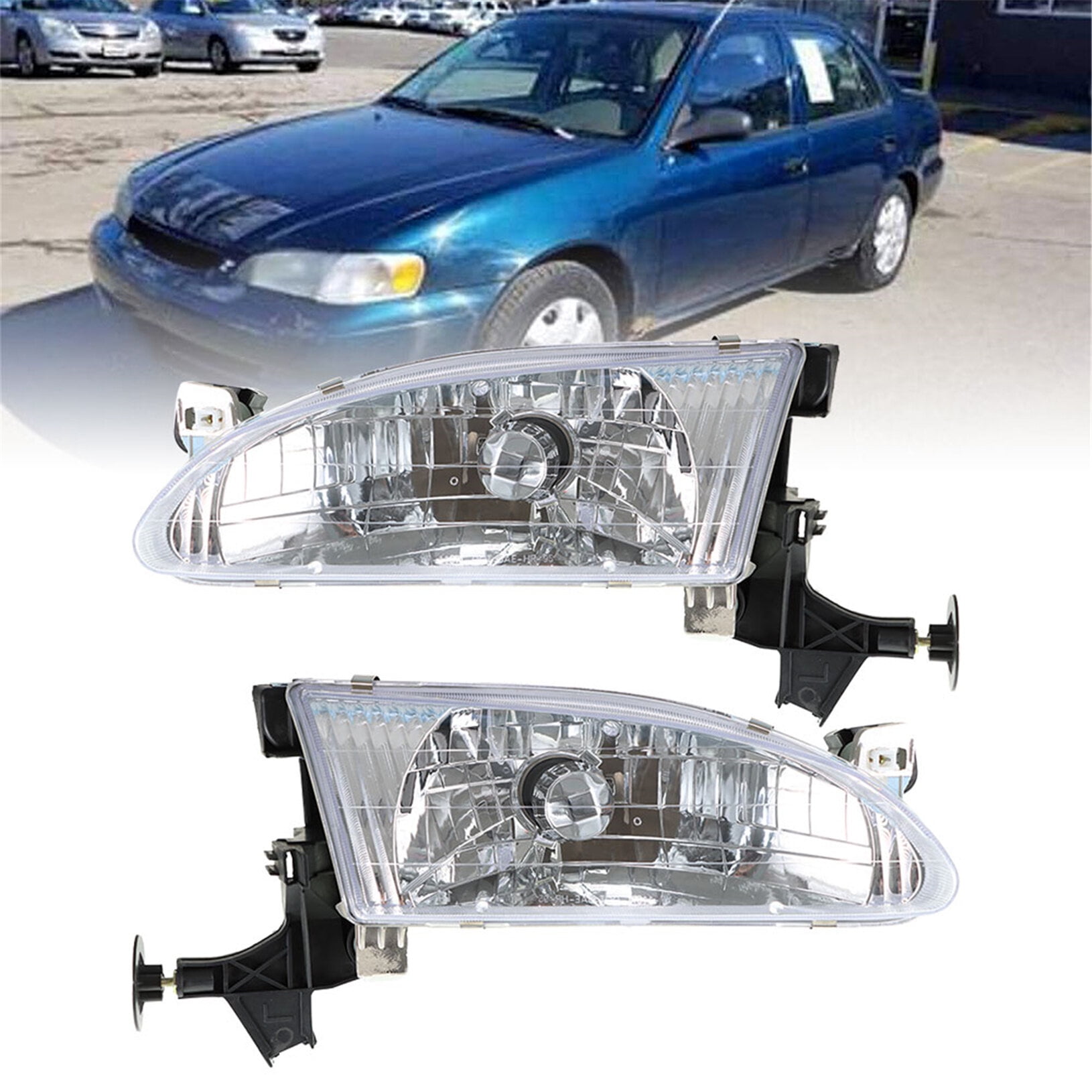 Purchase EagleEye Driver & Passenger Replacement Outer Tail Light 98-02 Toyota Corolla In - Foto 5
