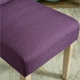 thumbnail image 5 of Purple Solid Wood Parsons Chairs / Add Elegance to Kitchen or Dining, 5 of 5