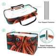 thumbnail image 4 of Octopus Large Capacity Reusable Foldable Oxford Cloth Storage Bin Cube Organizer with Grocery and Picnic Baskets, 4 of 7