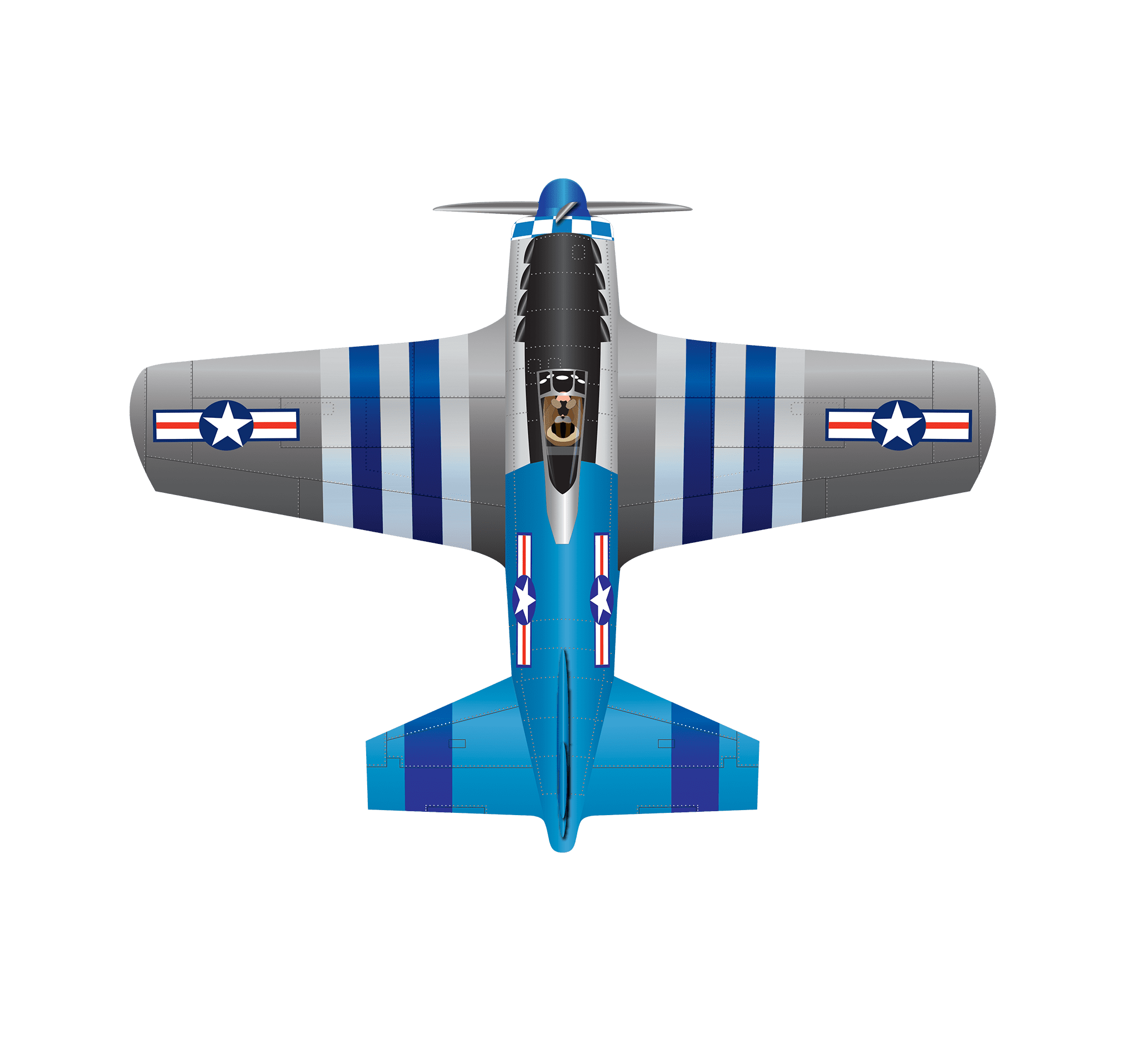 X Kites SkyMax P51 Kite