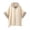 Beige, variant on Womens Cardigan Sweaters Elegant Solid Poncho Wrap Faux Fur Cuffs and Collar Vintage Buckle Clasp Outerwear for Winter Fall Transition Weather Dinner Dates Attire