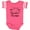Football Pink and White, variant on Inktastic I Love My Grandma and Grandpa Heart and Arrows Boys or Girls Baby Bodysuit