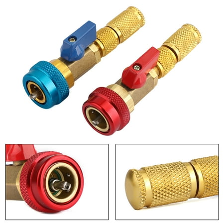 

HVAC AC Valve Core High & Low Pressure Quick Remover Install Tool For R134A R12
