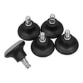 thumbnail image 2 of Office Chair Replacement Wheel Bell Glides Replacement Stable Seating for Office Workers 5Pcs., 2 of 5