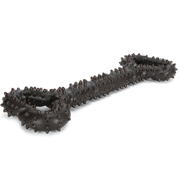 Interactive Dog Toys, Deep Cleaning Dog Teeth Cleaning Toy Dog Toys Dog Chew Toy with TPR Material for Dogs for Chewing Coffee Color