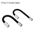 thumbnail image 3 of 2pcs Foam Extension Tube With Connector, 360 Degrees Faucet Sprayer Extension Hose, Black 30cm/50cm, 3 of 5