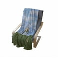 thumbnail image 4 of Minnesota Soft Flannel Fleece Throw Blanket, 2 Horses Grazing on a Green Meadow on Top of Rural Minnesota Hills Image Print, Cozy Plush for Indoor and Outdoor Use, 60" x 80", Multicolor, by Ambesonne, 4 of 6