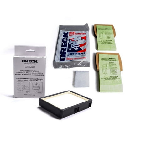 filter oreck hypo 1pk canister hepa bb1000 exhaust compact deluxe fits motor bags plus super models series dialog displays option