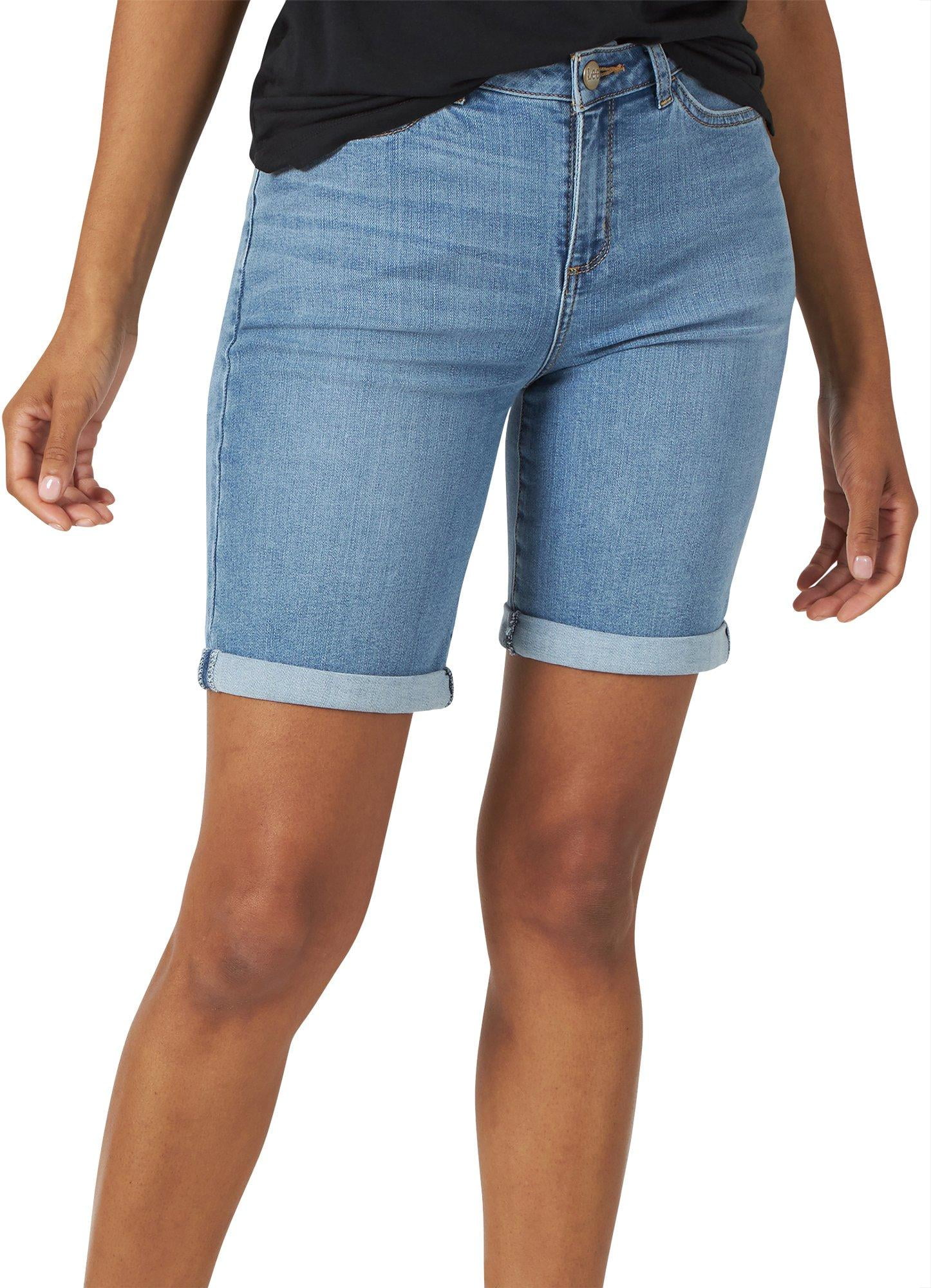 Lee - Lee Womens Legendary Regular Fit Bermuda Shorts - Walmart.com