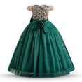 thumbnail image 3 of Vestido de encaje de princesa TTYAOVO con flores para niña, talla 150 (9-10 años), 3 of 7