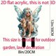 thumbnail image 3 of Estaca de jardín exterior, figura metálica con alas, escultura en el césped, decoración de jardín con tapón de suelo para macetas, decoración de jardín, 3 of 6