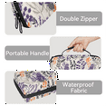 thumbnail image 4 of Herdesigns Lavender Flowers Carrying Case for Nintendo Switch OLED Model 2021 & Switch 2017 with 20 Game Card Slots, Portable Travel Carry Case for Accessories and Console, 4 of 8