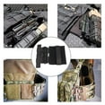 thumbnail image 4 of Almencla Molle Quick Release Buckle Set Cummerbund Adapter Fast Fit Buckle Assembly Strap Black, 4 of 8