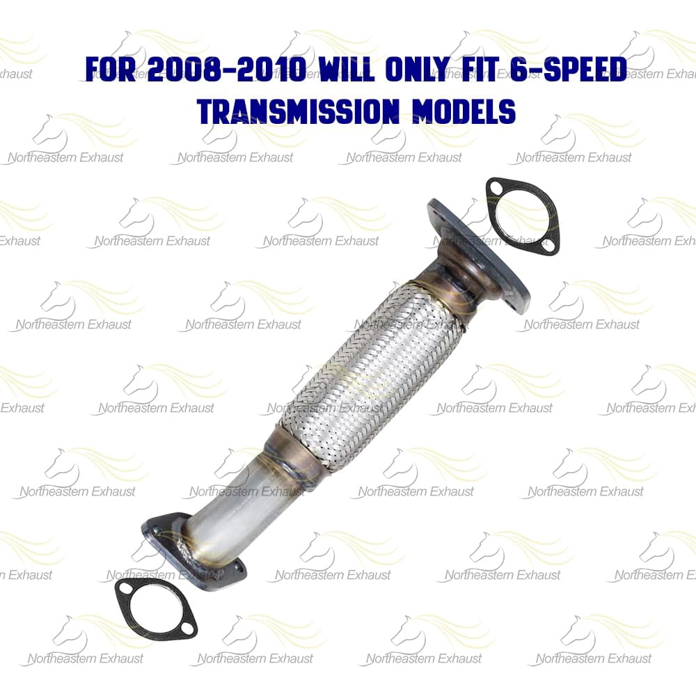 Northeastern Exhaust Front Pipe Fits 2008-2012 Chevrolet Malibu 2.4L - Direct Fit | Stainless Steel
