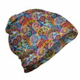 thumbnail image 1 of Mandala Unisex Beanie, Abstract Motifs, Hiking Outdoors, Multicolor, by Ambesonne, 1 of 1