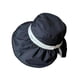 thumbnail image 4 of Mujeres Sol Sunhat Sunhat Sombrero de pesca elegante para viajar para acampar vacaciones de vacaciones Negro, 4 of 8