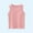Pink, variant on Boys Girls Summer Tank Tops Crew Neck Solid Color Casual Loose Basic Sleeveless Tee Shirts for 1-9 Years