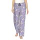 thumbnail image 1 of Fotbe Swan With Stars Pantalones de Pijama para Mujer, Pantalones de Dormir, Pantalones Pj con Cordón y Bolsillos-Large, 1 of 6