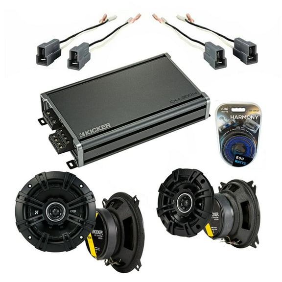 Fits Toyota Celica 1982-1985 Factory Speaker Upgrade Kicker DSC4 DSC5 & CXA360.4