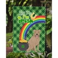 thumbnail image 3 of Fawn Pit Bull Terrier St. Patricks Day Flag Garden Size, 3 of 3