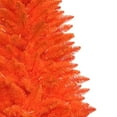thumbnail image 3 of Kurt Adler 4.5-Foot Battery-Operated Pre-Lit Halloween Orange Potted Tree With Orange LED Lights, 3 of 7