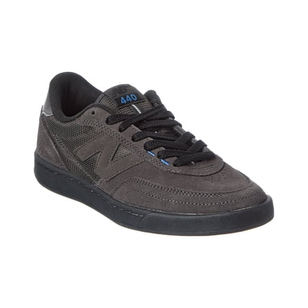 New Balance Suede Sneaker, 10.5, Black