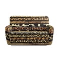 thumbnail image 3 of Xixirimido Recliner Loveseat Cover Non-Slip Reclining Couch Covers for 2 Seat, Recliner Sofa Cover Furniture Protector with Pockets for Kids, Pets, Leopard Cowhide Aztec Tribe, 3 of 8