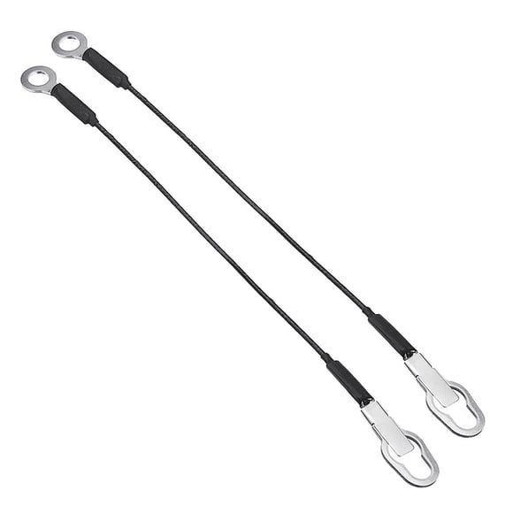 Almencla 1 Pair NEW Rear Tailgate Cables Straps Set for Mazda Pickup Truck Tailgate 93-11